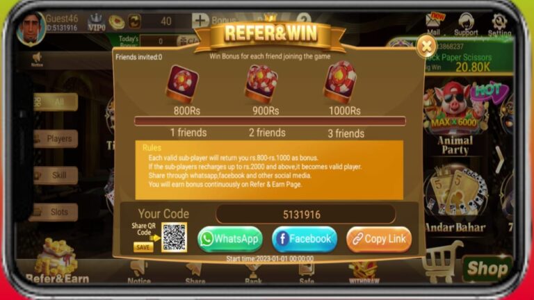 3 Patti Vegas Real Money App