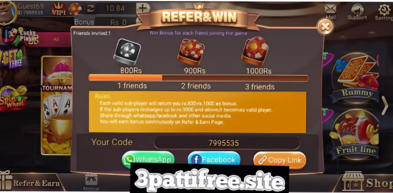 Teen Patti Free Game